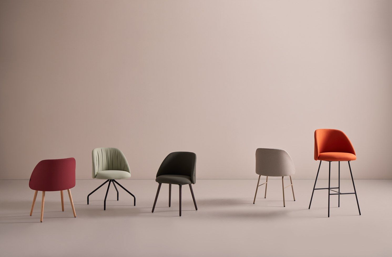 Высокий стул со спинкой Mobboli TALAIA ARCH-00032009 - Вид №1