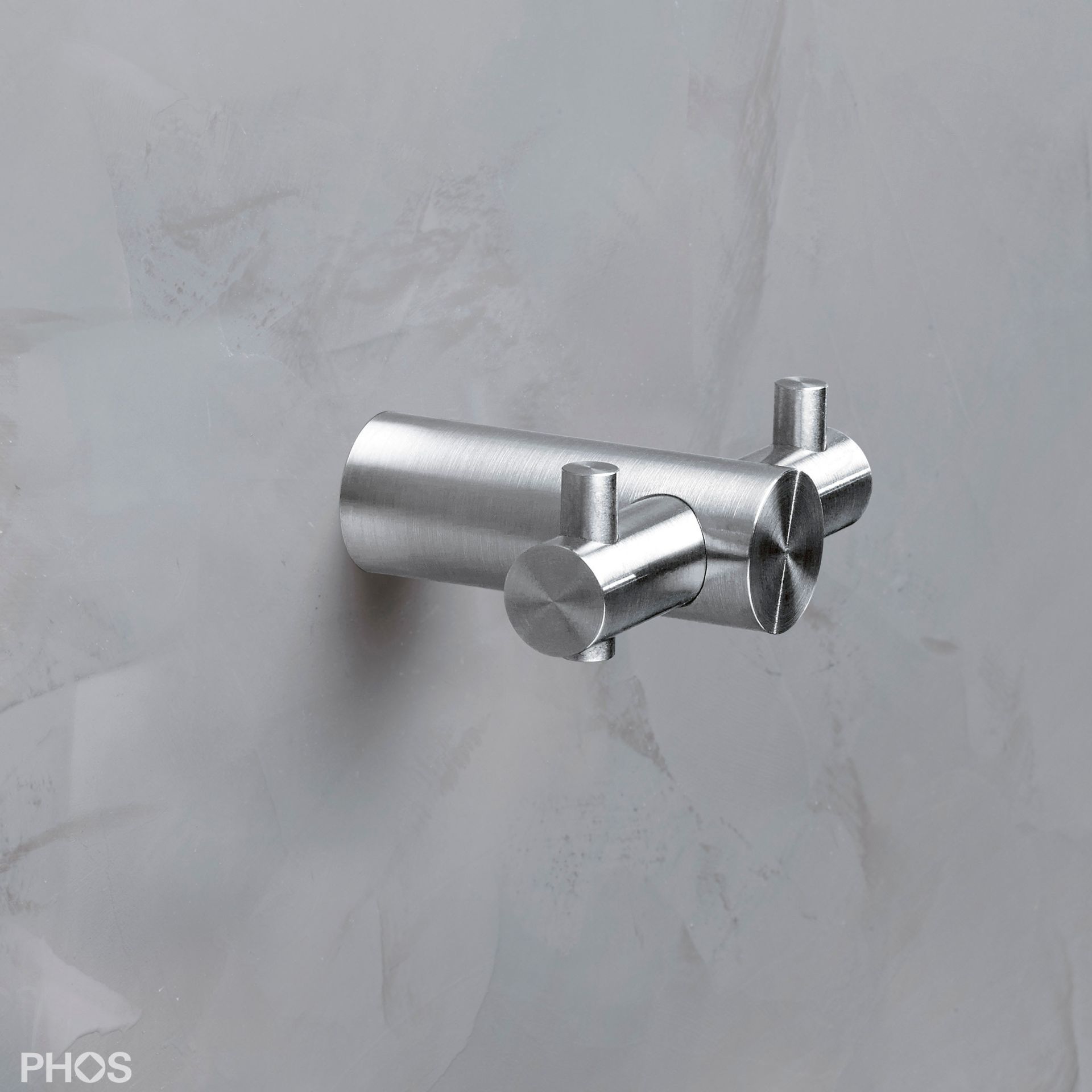 H18-50D Двойной крючок, ø18 мм, длина 5 см. PHOS 