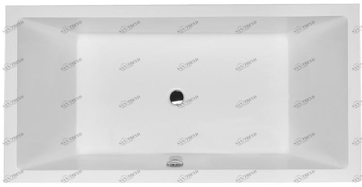 Duravit Прямоугольная встроенная ванна Starck 1 700052
