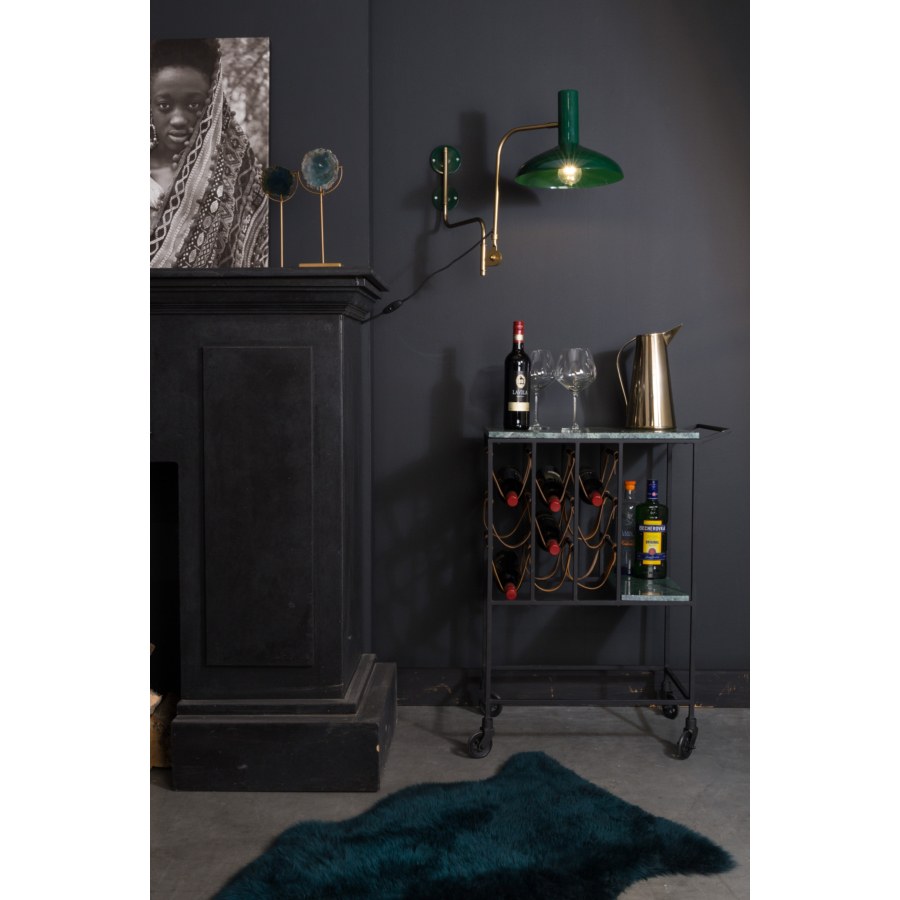 Подсвечник Gem зеленый Dutchbone 8300009 - Вид №2