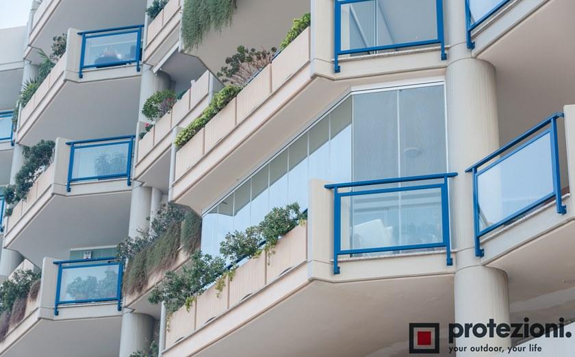 Protezioni Безрамное алюминиевое складывающееся окно Visio sun-id-1429124 - Вид №1