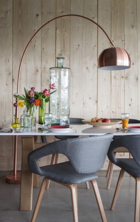 Лампа напольная Metal Bow, латунь Zuiver 5100047 - Вид №6