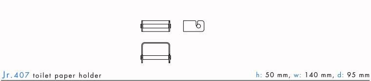 Алюминиевый держатель рулона Inno Jr ARCH-00093492 - Вид №1