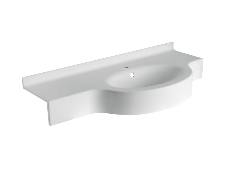 Консольный подвесной умывальник из HIMACS Ponte Giulio форма ARCH-00074403 - Вид №7