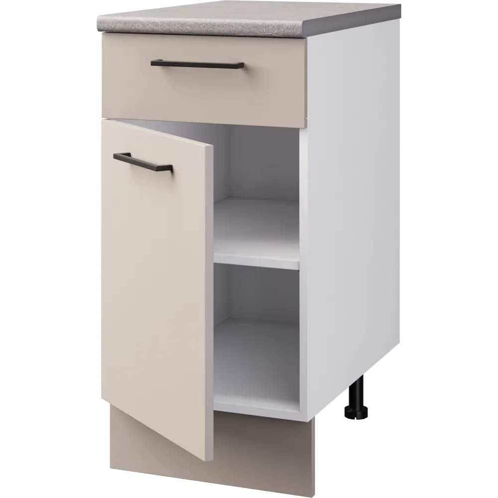 Напольный шкаф Орель 40x85x60 см ЛДСП цвет бежевый 89451097 STLM-2140528 Santreyd - Вид №4