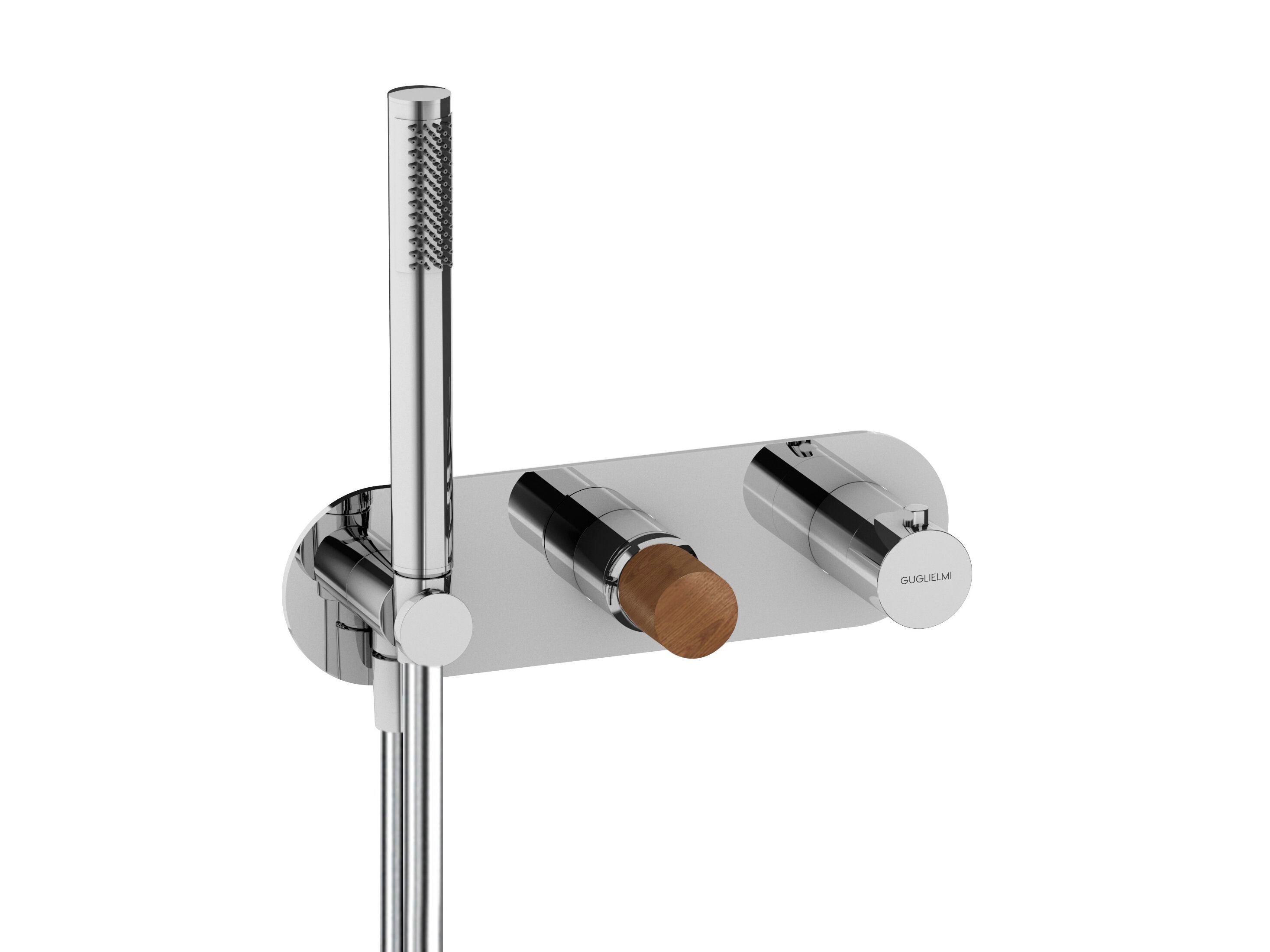Термостатический смеситель для душа с ручным душем GUGLIELMI RUBINETTERIE Sprint Color ARCH-00026584