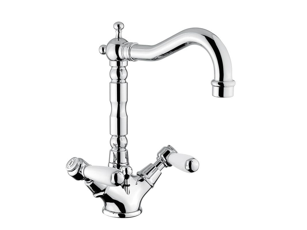 Смеситель для раковины из хромированной латуни Bugnatese REVIVAL ARCH-00042684 - Вид №1