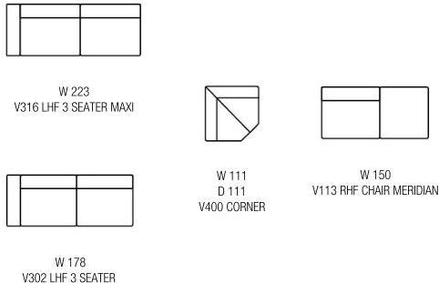 Rossini Sofas Секционный угловой диван в коже Just sun-id-1408925 - Вид №6