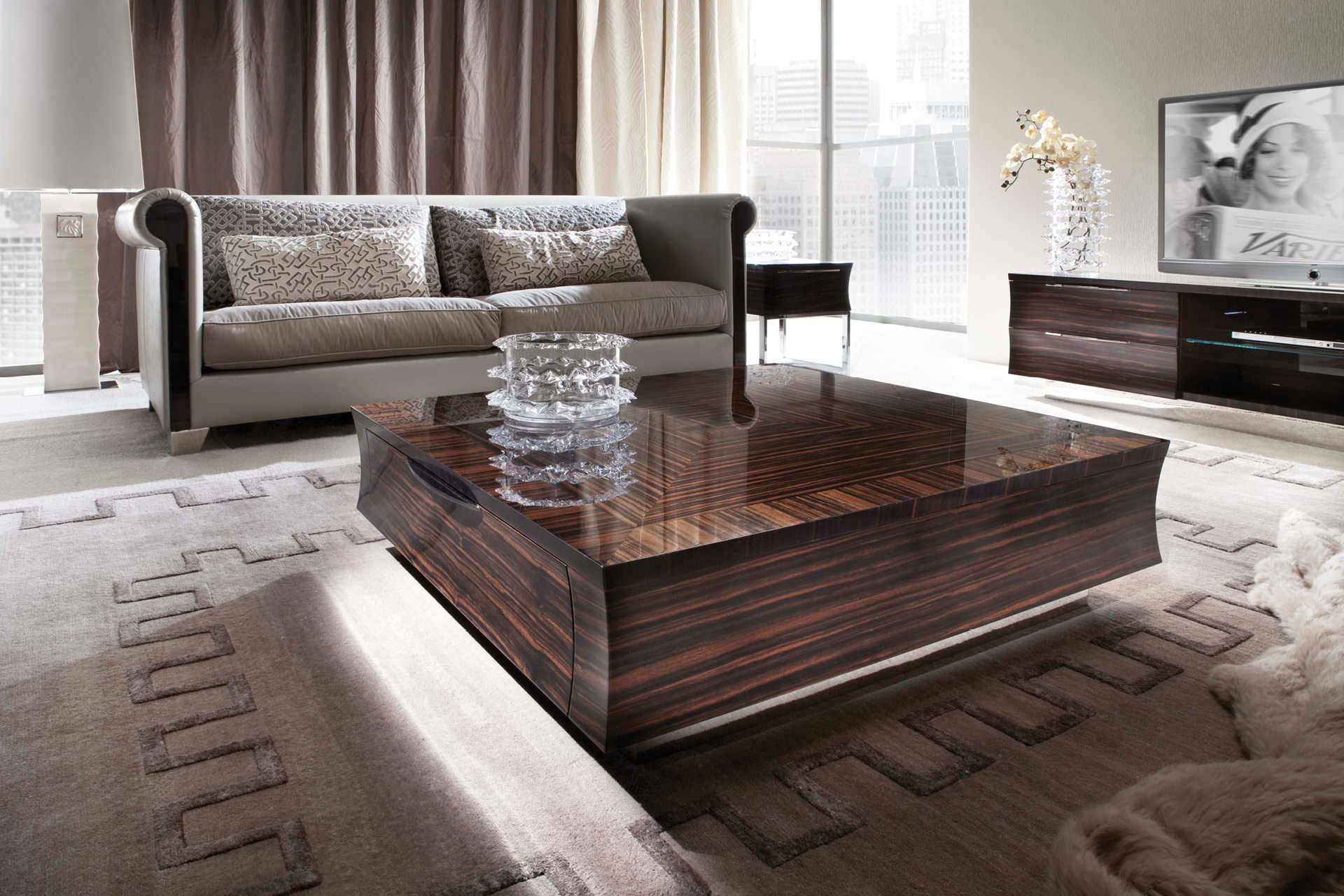 200/52 Daydream деревянный квадратный коктейльный стол - giorgio collection  - Вид №1