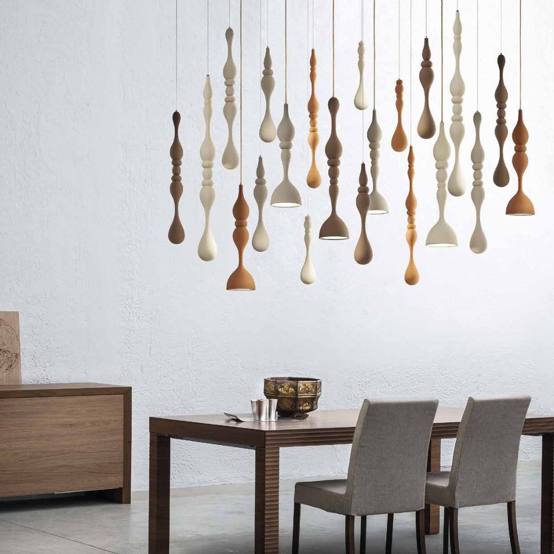 Masiero Dropop B70 GRP-S bianco (без света) подвес 112886 - Вид №1