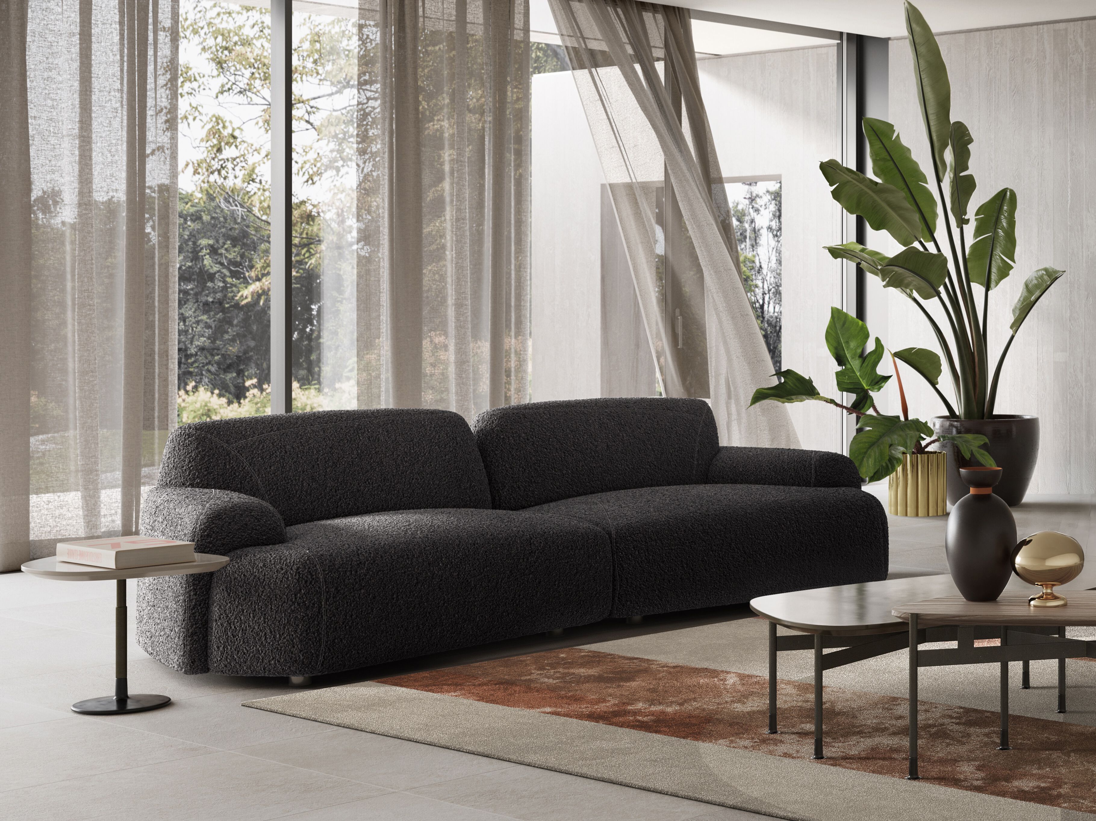 Ткань диван Natuzzi Italia Buddie ARCH-00114813 - Вид №6