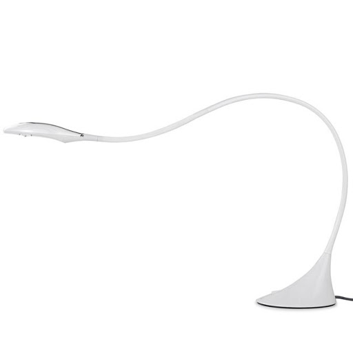 086197 Настольная лампа белая Leds C4 Supple 