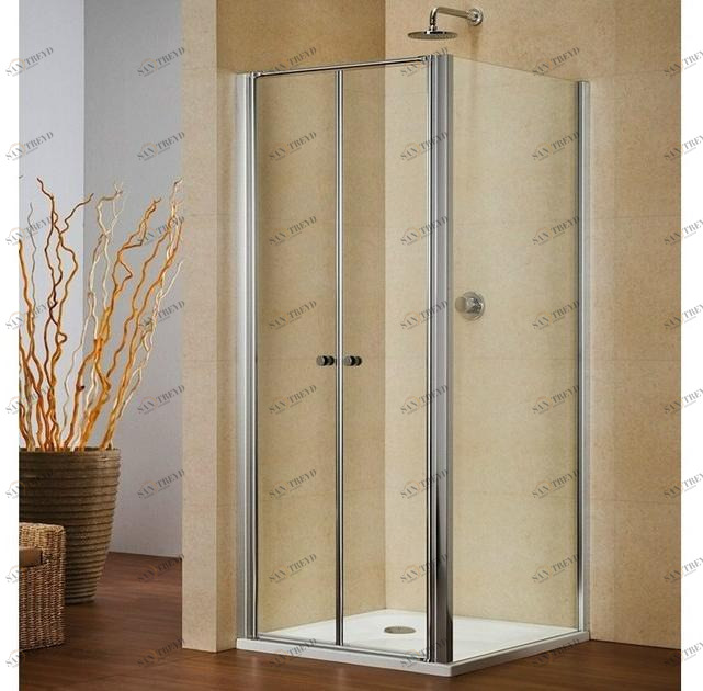 Duka Хрустальная душевая кабина Vertica - con soli profili verticali Gpt2w