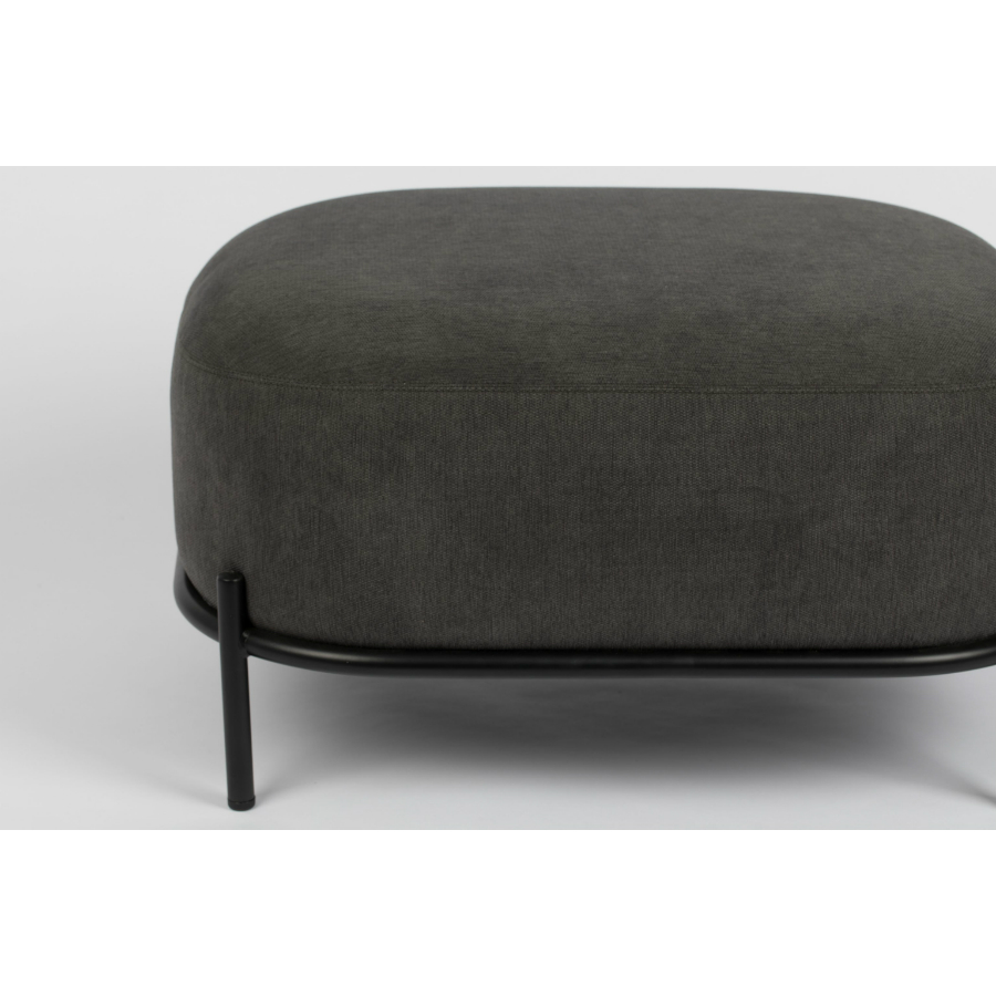 Пуф Polly, серый White Label Living 3300029 - Вид №4