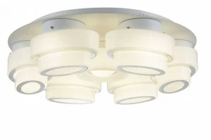 Потолочная люстра ST Luce Ovale SL546.502.07 ST LUCE ДИЗАЙНЕРСКИЕ, OVALE 058925 Белый