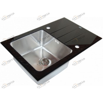 Zorg GL 5077 Black Мойка кухонная прямоугольная Zorg 