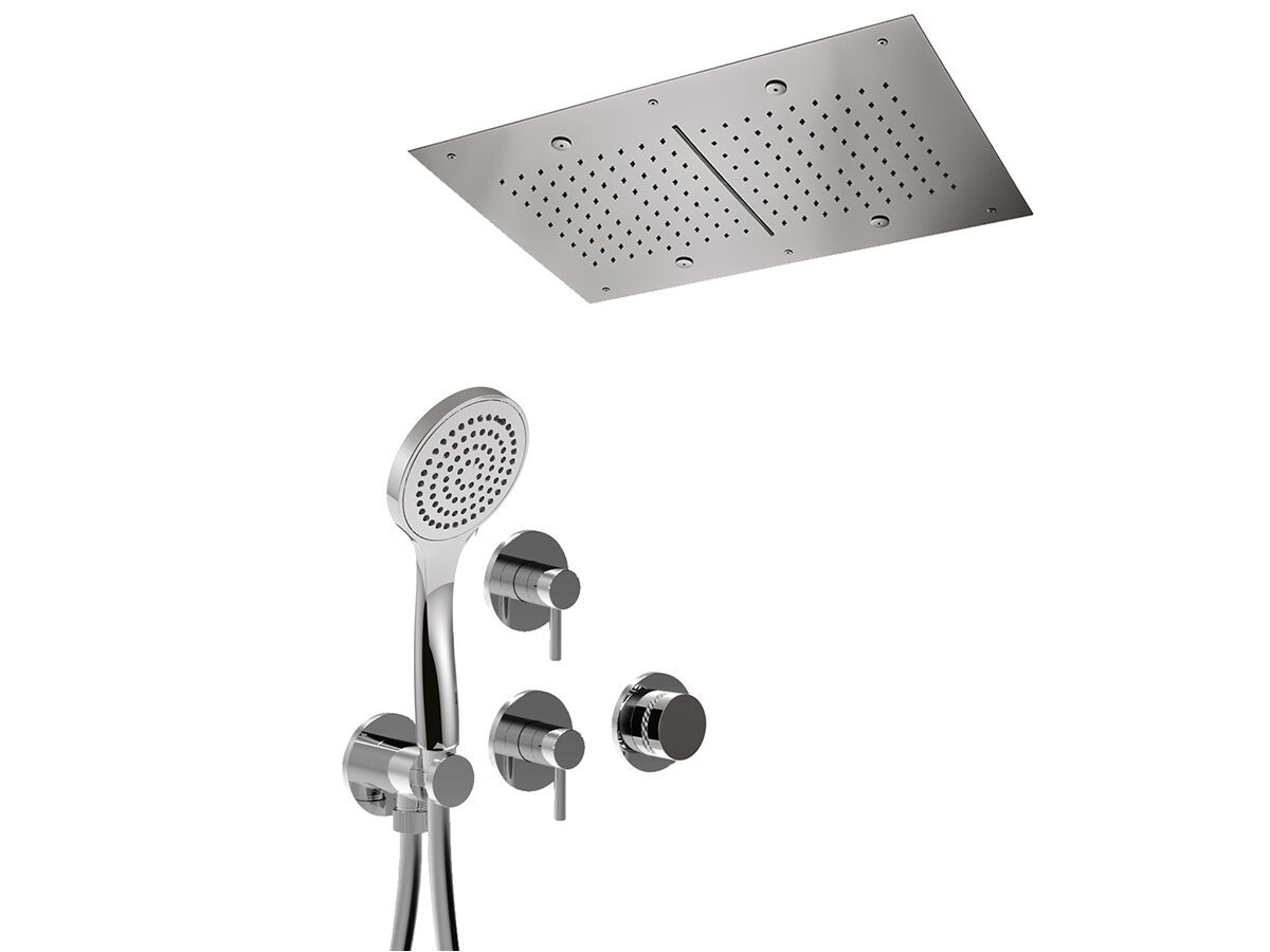 Встраиваемый набор для душа с ручным душем Rubinetteria Giulini MyRing ARCH-00060061 - Вид №1