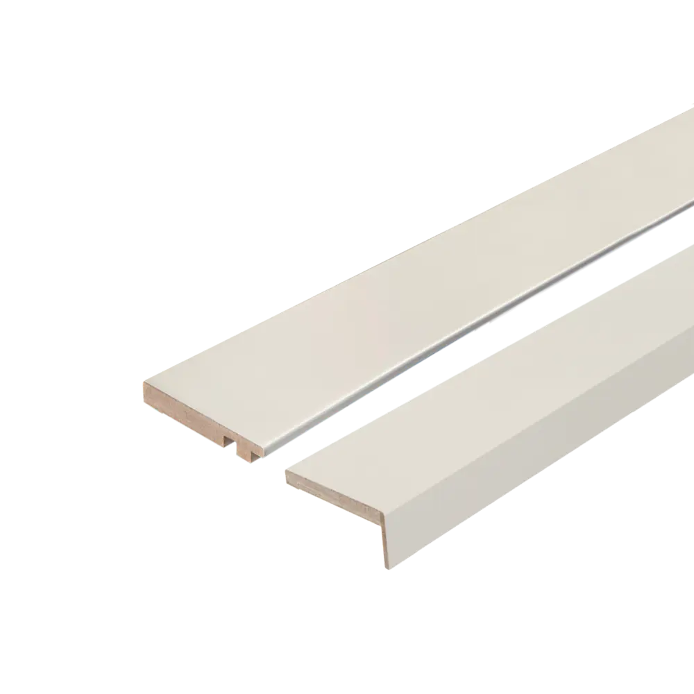 Наличник Рица телескопический 2150x70x8 мм ПЭТ цвет мускат (6 шт.) 89446427 STLM-2124813 PORTIKA  - Вид №1