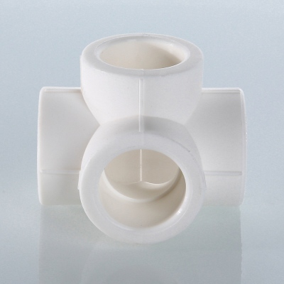 VTp.778.0.020 Фитинг полипропиленовый – крестовина двухплоскостная Valtec 20 мм  - Вид №16