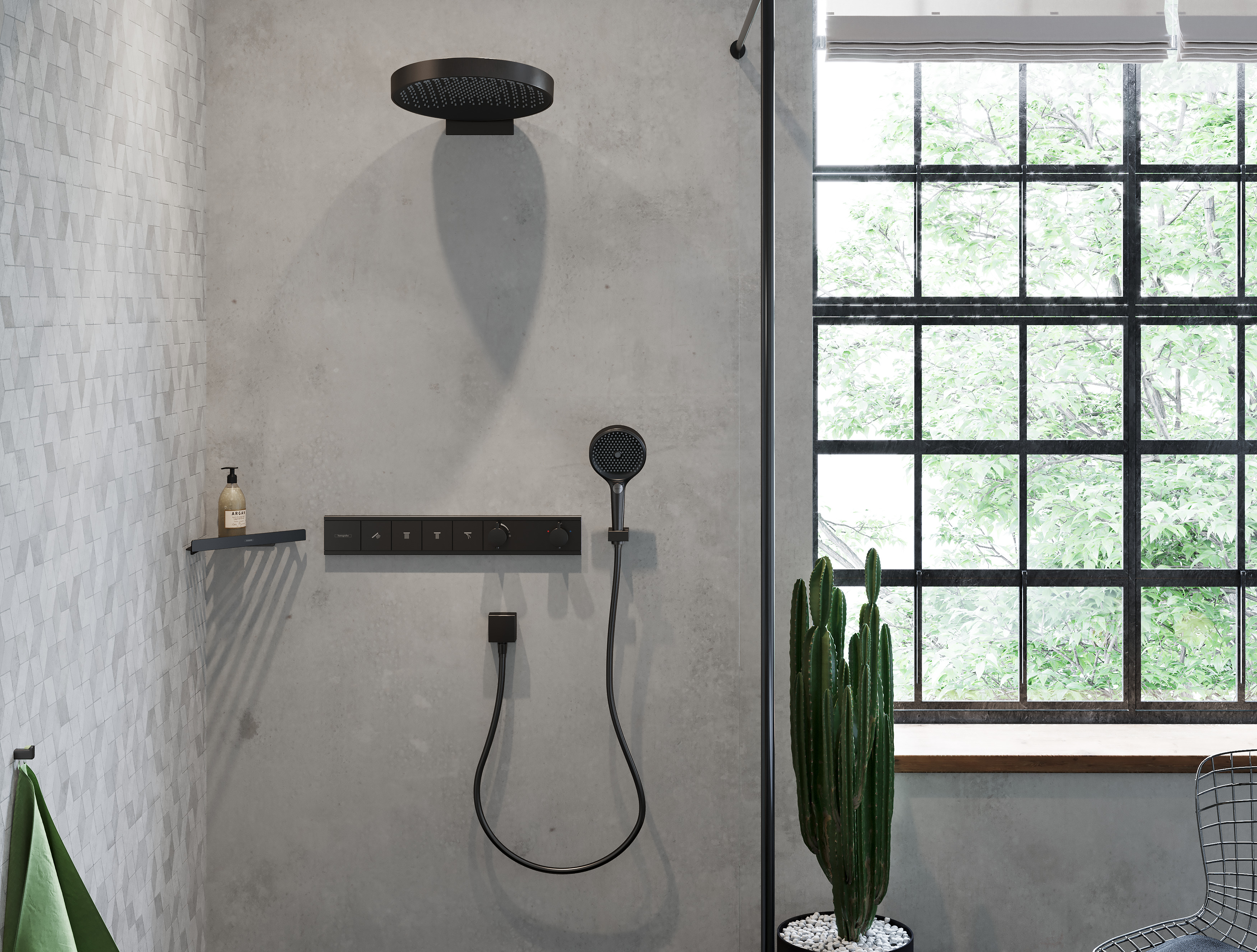 26865340 Rainfinity Ручной душ 130 3jet EcoSmart Hansgrohe  - Вид №1