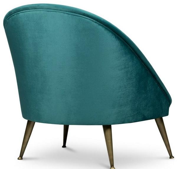 BRABBU Мягкое бархатное кресло Malay sun-id-1384155 - Вид №7