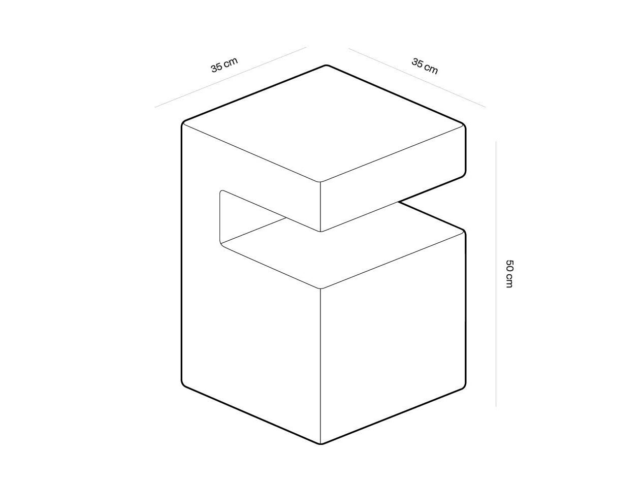 Журнальный столик из МДФ с журнальной стойкой YET. Design Studio ROTA ARCH-00000623 - Вид №6