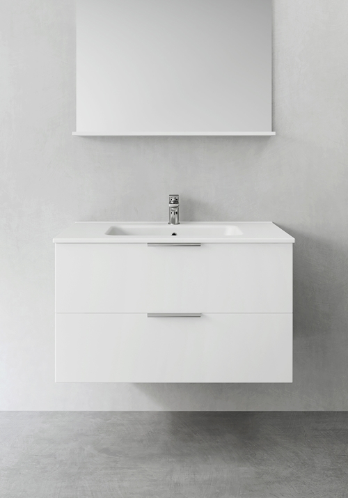 1390212 Шкаф Для Умывальника Vitblank 900 Hafa  Белый 