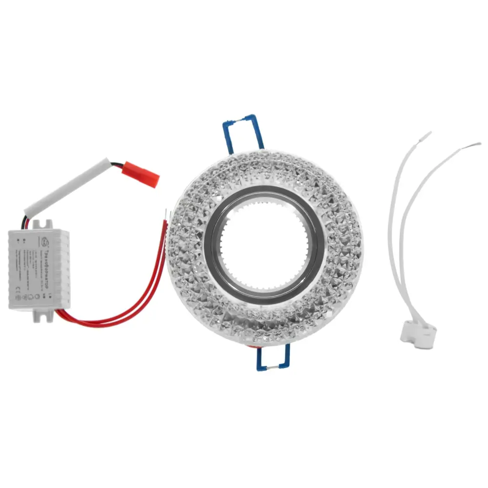Спот точечный встраиваемый Teramo с LED-подсветкой под отверстие 60 мм, 1 м², цвет прозрачный 17835776 STLM-2038922 Elektrostandard  - Вид №2