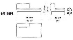 B&B Italia Секционный угловой диван в коже Michel sun-id-1423075 - Вид №15