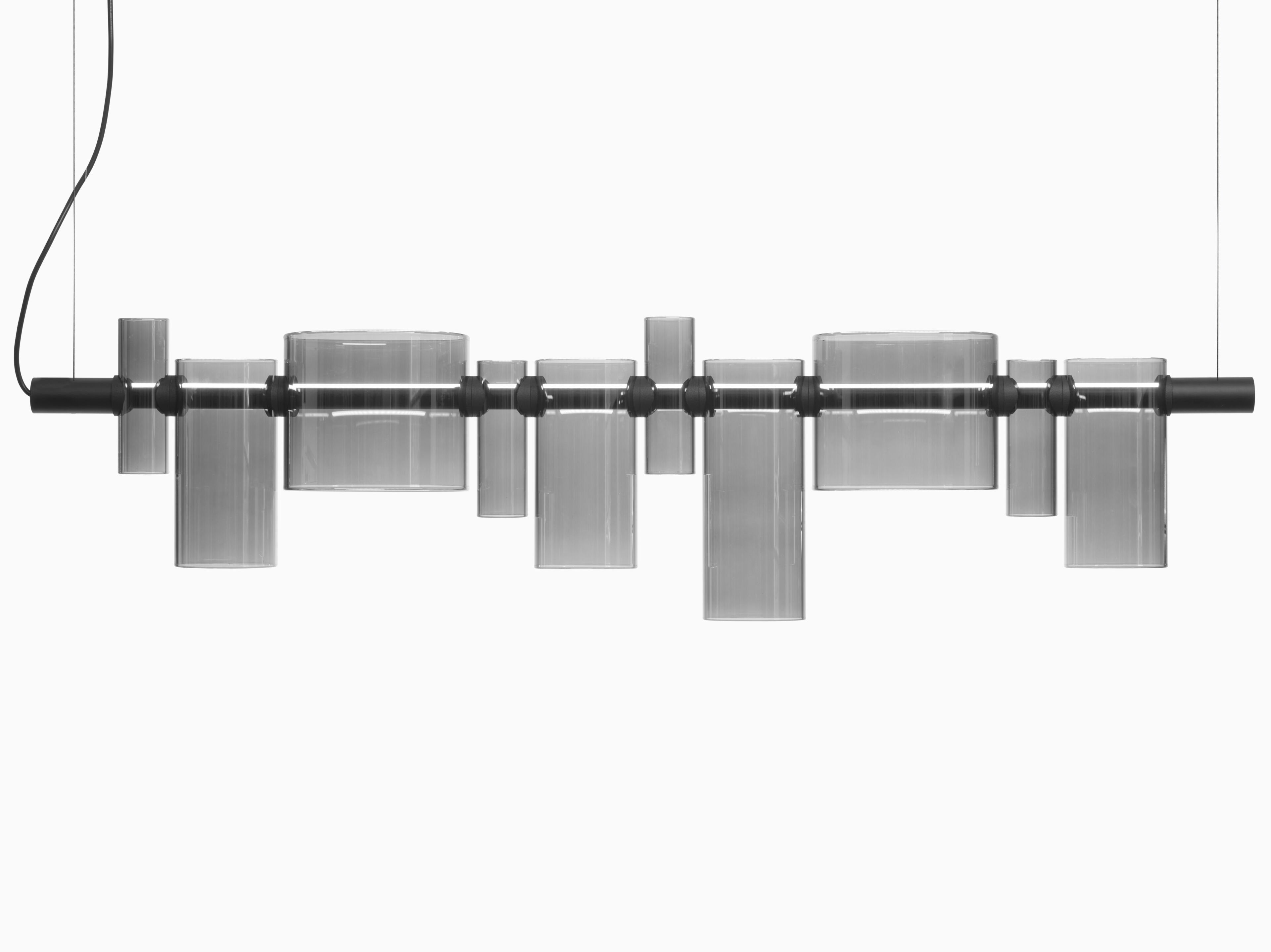 Стеклянный светодиодный подвесной светильник Oluce Dancing glass ARCH-00103162