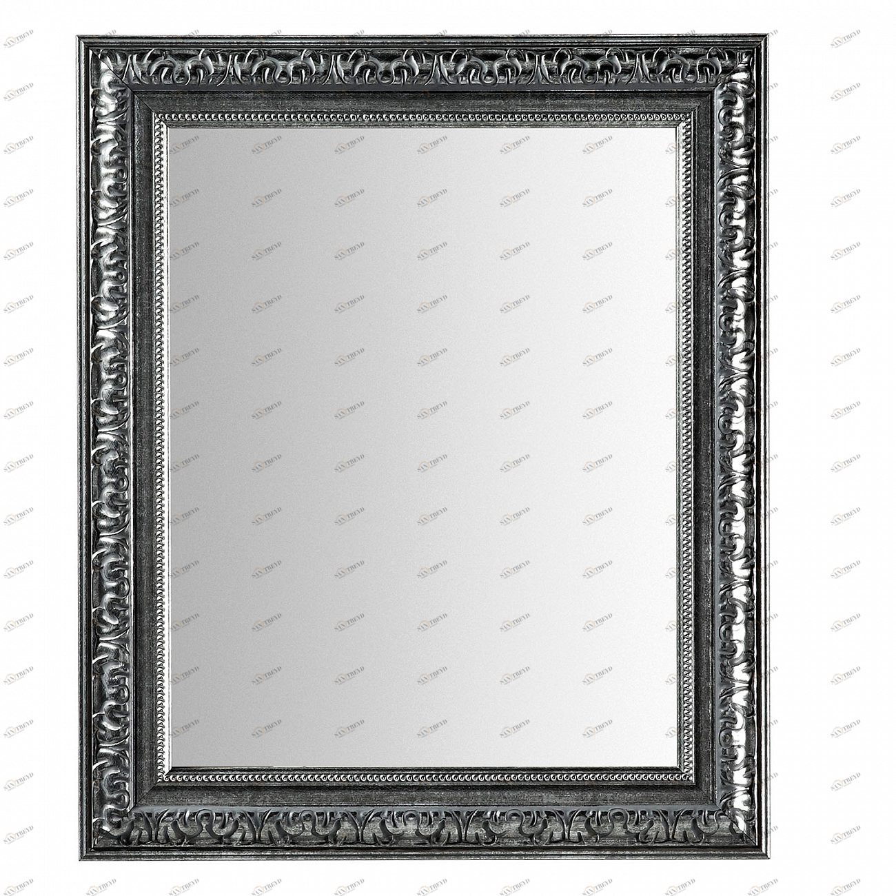 Зеркало прямоугольное настенное серебро Idnak серебро от La Forma LA FORMA ДИЗАЙНЕРСКИЕ 342807 Серебро 