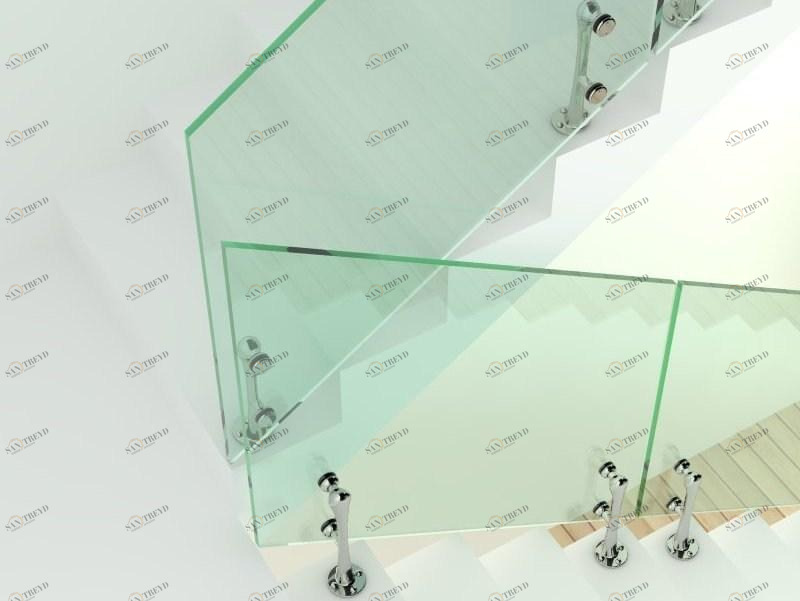 FARAONE Парапет из нержавеющей стали и стекла sun-id-1352228