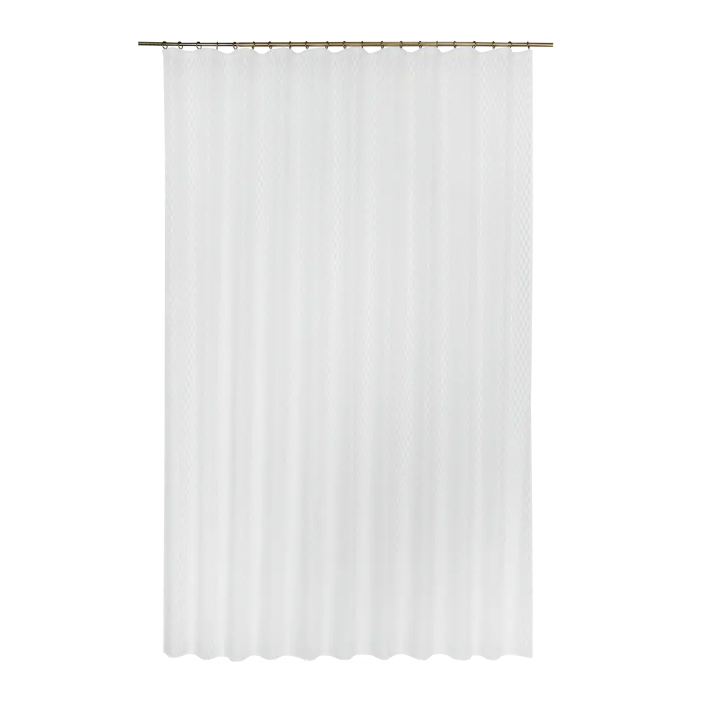 Тюль на ленте «Геометрия», 250x280 см, ромб, цвет белый GARDEN STLM-2096682