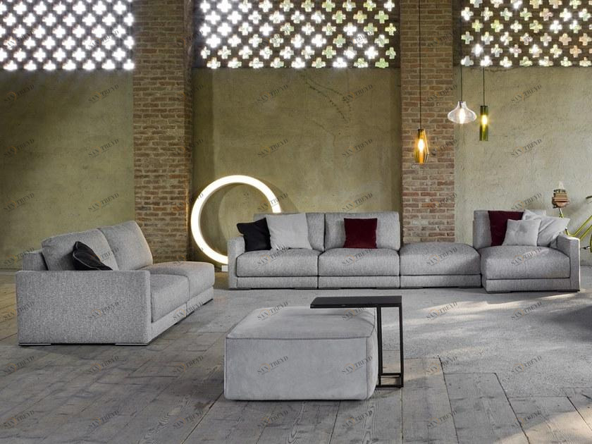 Flexstyle Секционный модульный диван из ткани sun-id-1470994