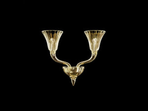 Венецианский Хрустальный настенный светильник