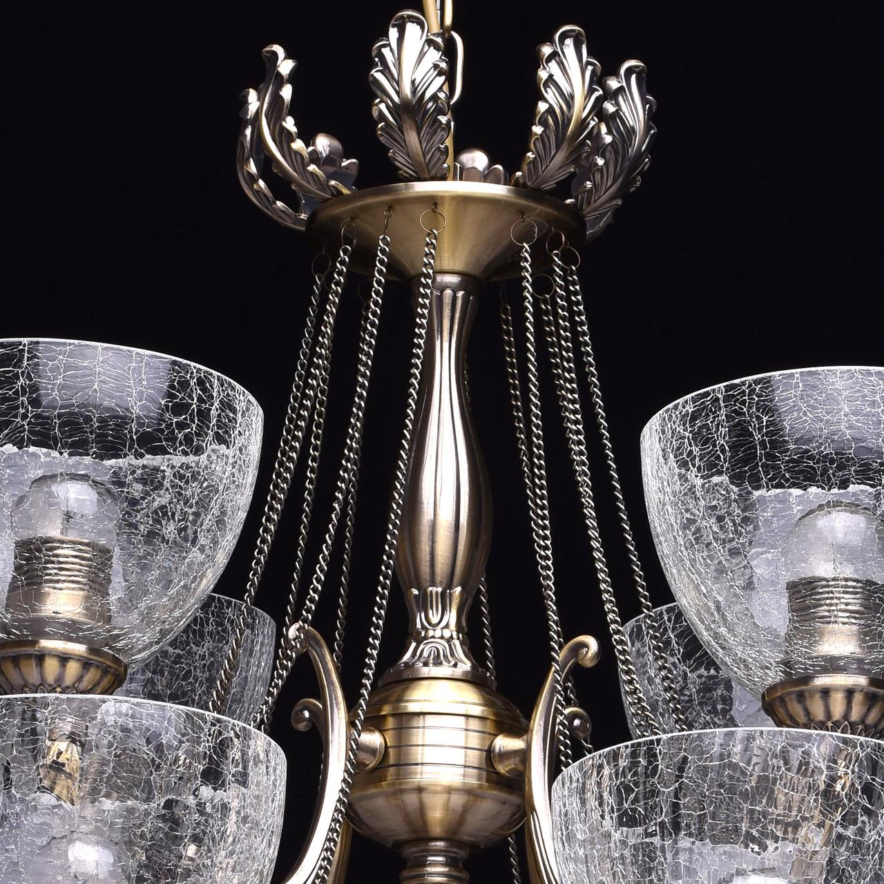 Подвесная люстра MW-Light Аманда 481011712 бронза MW-LIGHT ДИЗАЙНЕРСКИЕ, АМАНДА 188188 Бронза  - Вид №2