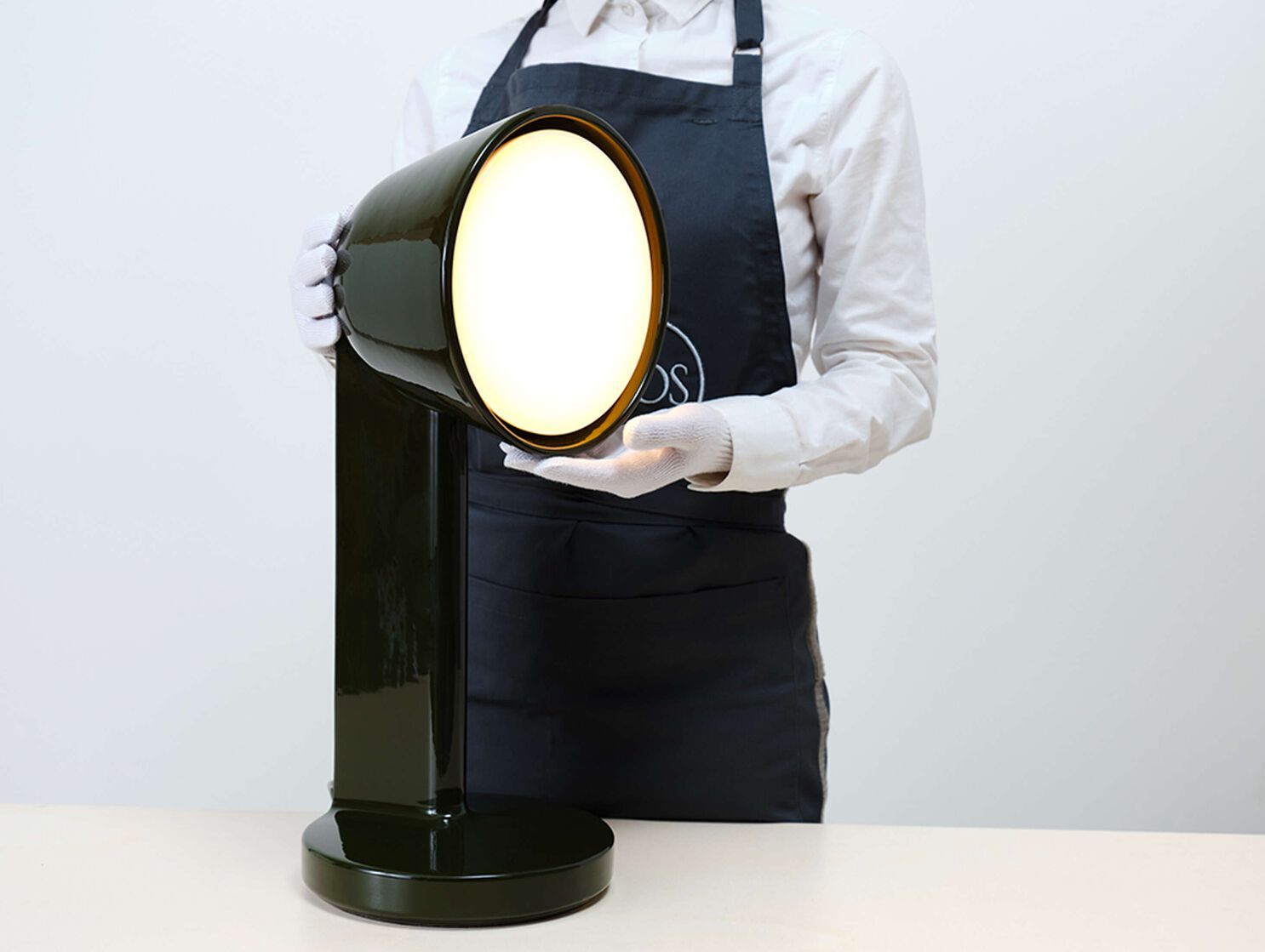 Керамическая светодиодная настольная лампа In Stock Flos ARCH-00073740 - Вид №2