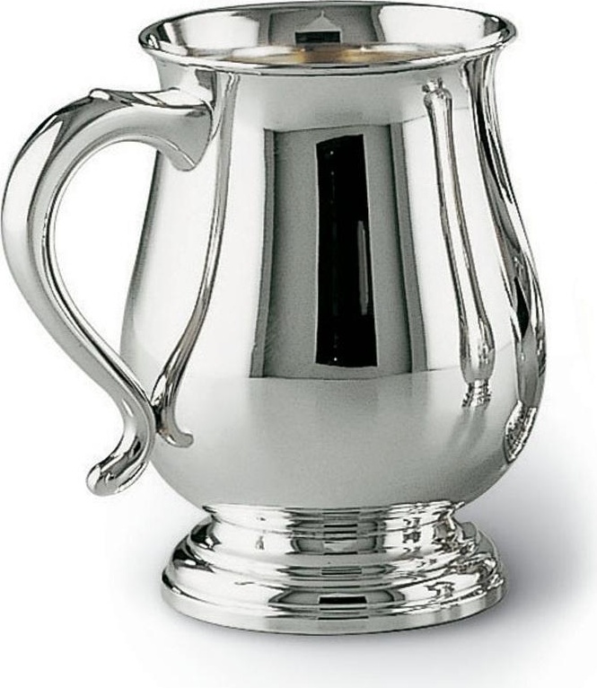 72939 Schiavon Кружка 13см "Инглезе" (серебро 925пр) Серебро 925 