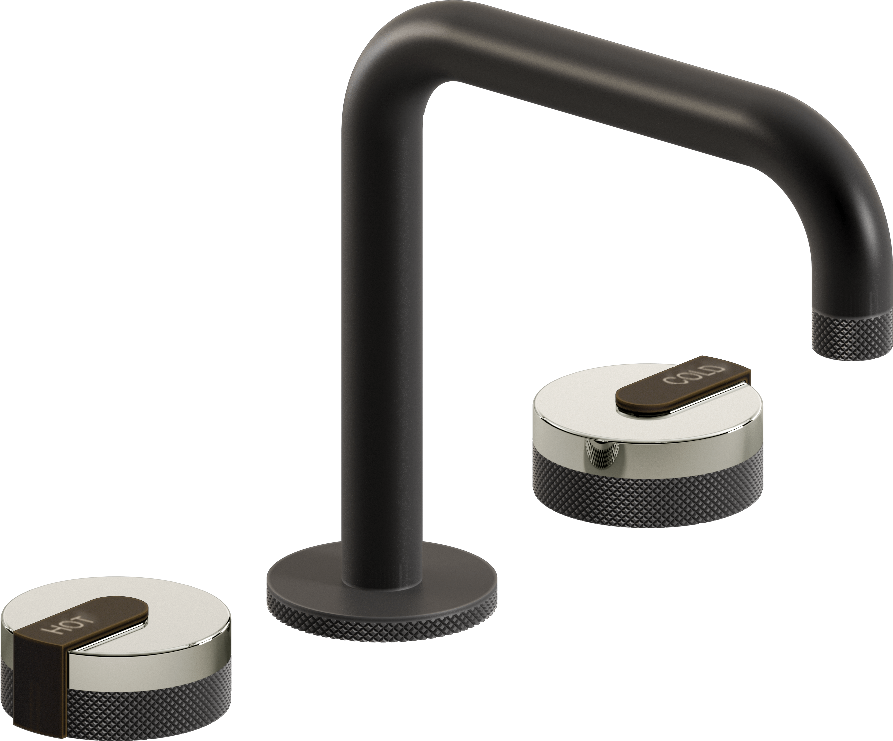 E-11511-R1PC-L1OB-GM Смеситель для умывальника на 3 отвертия GRAFF MOD+