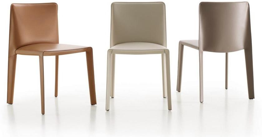 B&B Italia Мягкое кожаное кресло Doyl Sd - Вид №3