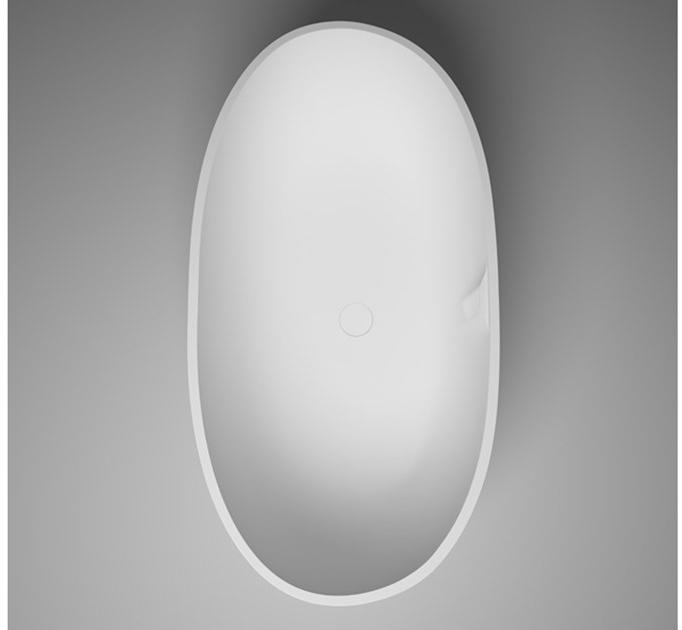 Blu Bathworks® Отдельностоящая овальная ванна цвета blue ∙ stone ™ Azure Bt0304n17 - Вид №1