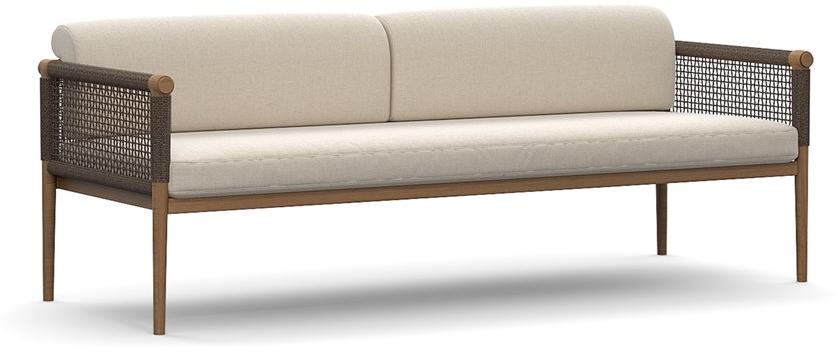 Atmosphera 3-местный садовый диван из веревки и ткани Lodge Lg.dv - Вид №1