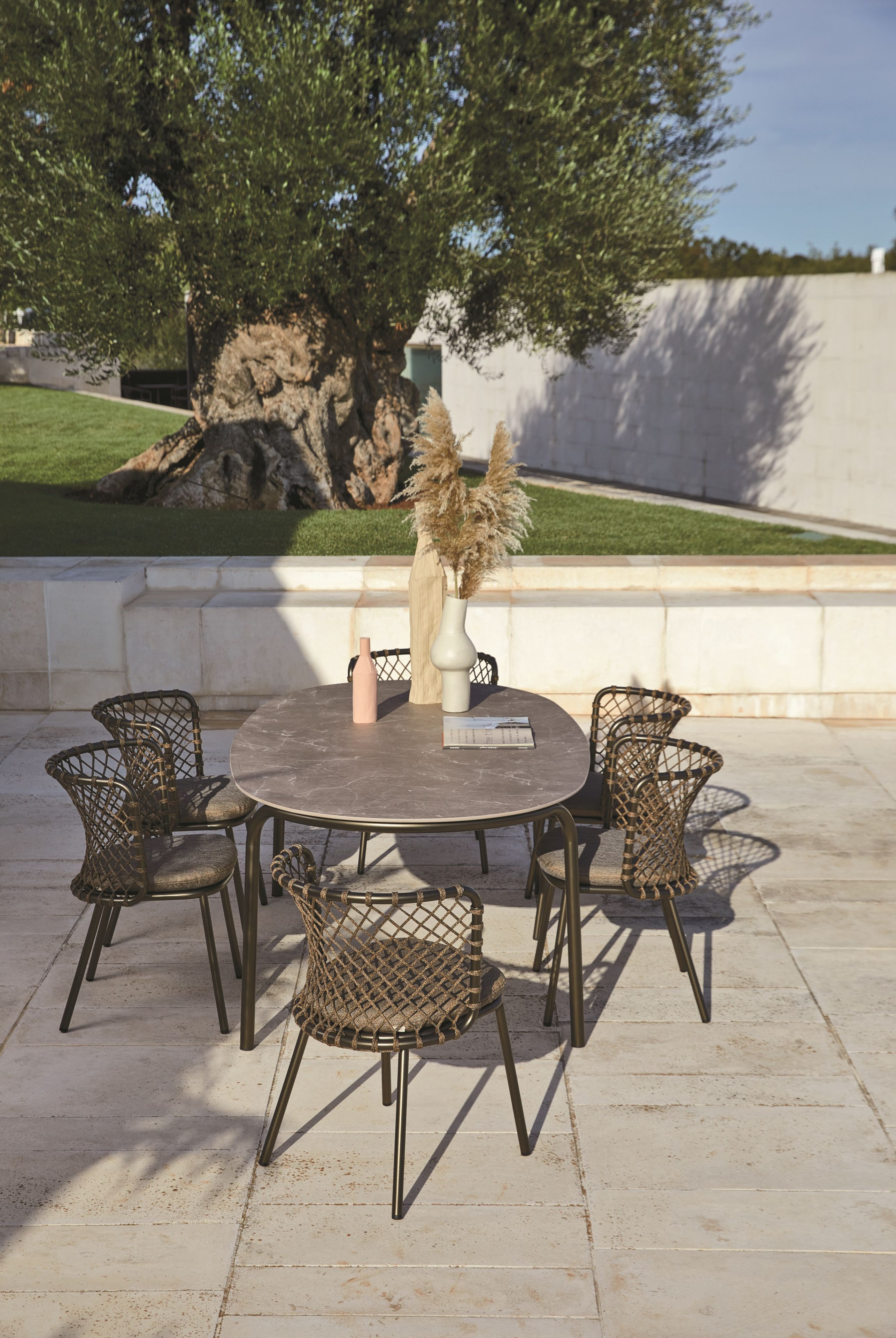 Плетеный садовый стул с полиэфирной веревкой Roberti Charme ARCH-00076774 - Вид №3