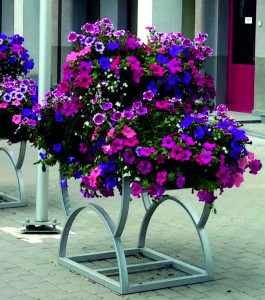 PS201-VO.PM ПИРАМИДА СОЛНЦЕ 2 яруса, цветочница в виде пирамиды с термо-чашами LAB.Space