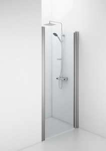 59780090 Решение IFO Space для ниши SPNK, алюминиевый профиль, прозрачное стекло с профилем ручки, ниша SPNK 1200