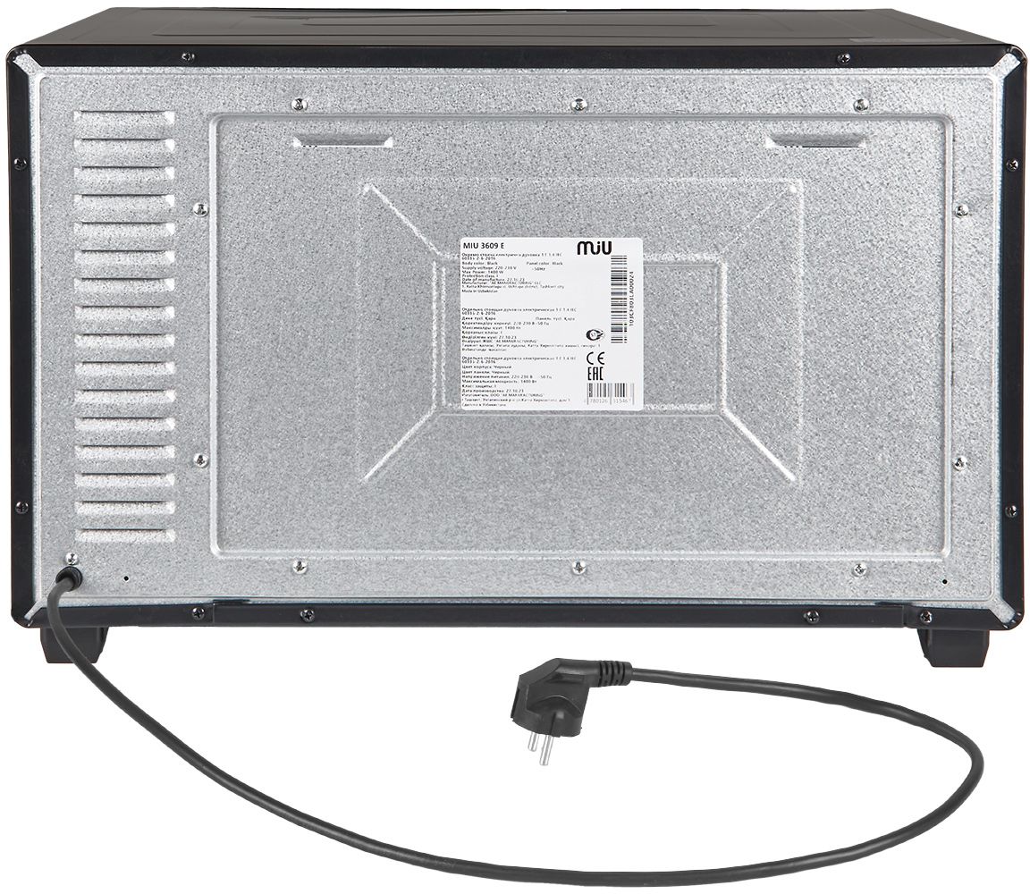 9095856 Мини-печь MIU 3609 E черный STDN-0071820 - Вид №5