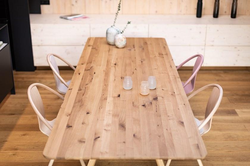 TON Штабелируемый деревянный стул с подлокотниками Again 311 005 - Вид №15