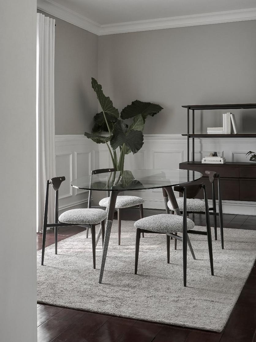 District Eight Деревянный стул с открытой спинкой  M2014  - Вид №5