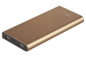 16069952 USB Power Bank Gold, 10 000 mAh, зарядки25, PB10, Б0029354 Intro