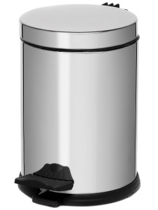 Вёдра с педалью и крышкой Andromeda 3L Mini Chrome NAVAKO